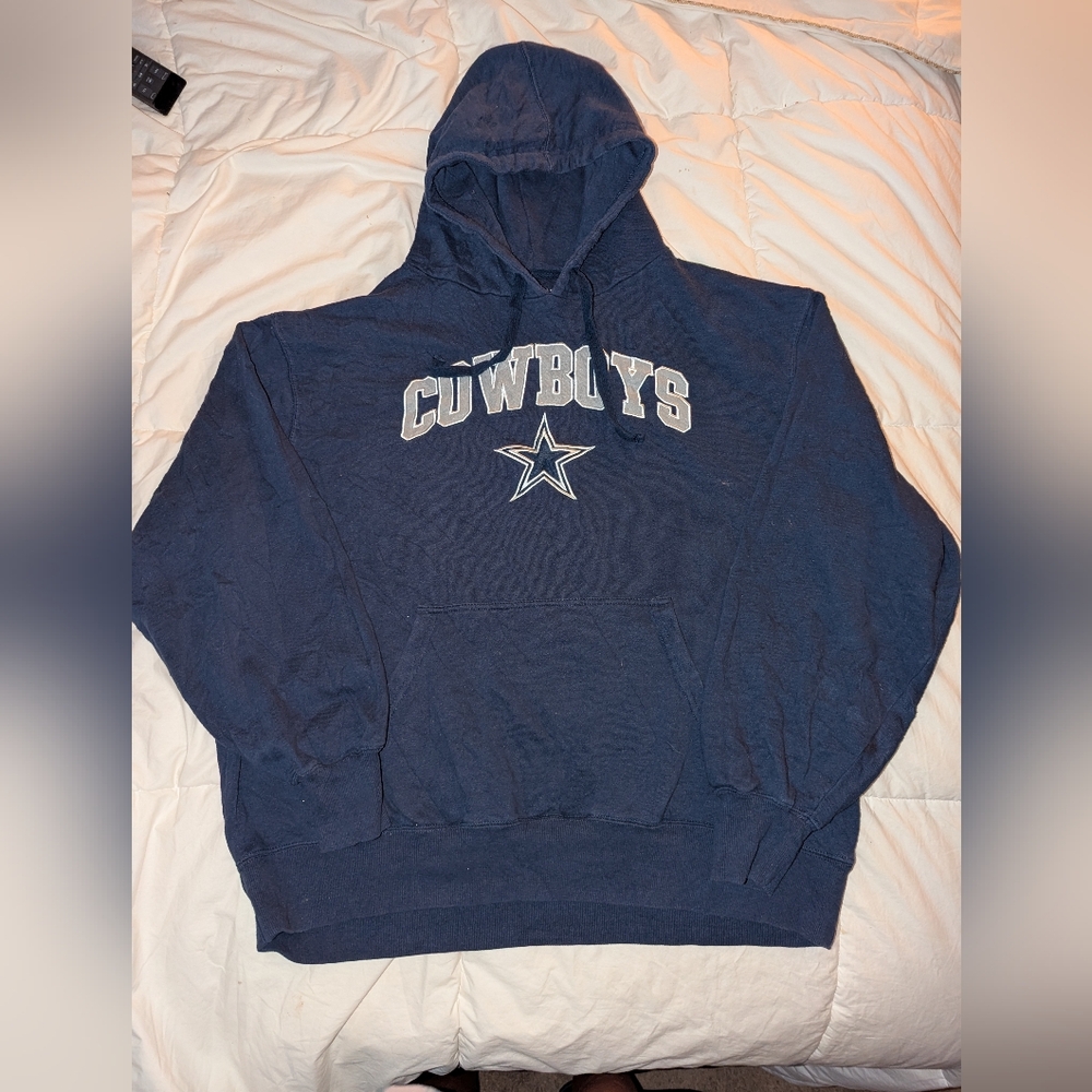 NFL Cowboys Dark Blue Hoodie